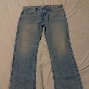 The Hammer Straight Natural Slub Indigo - Huey 12.5oz NWOT